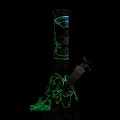 WATER PIPE BEAKER GLOW IN DARK KAWAII KUROMI WP12100 1CT